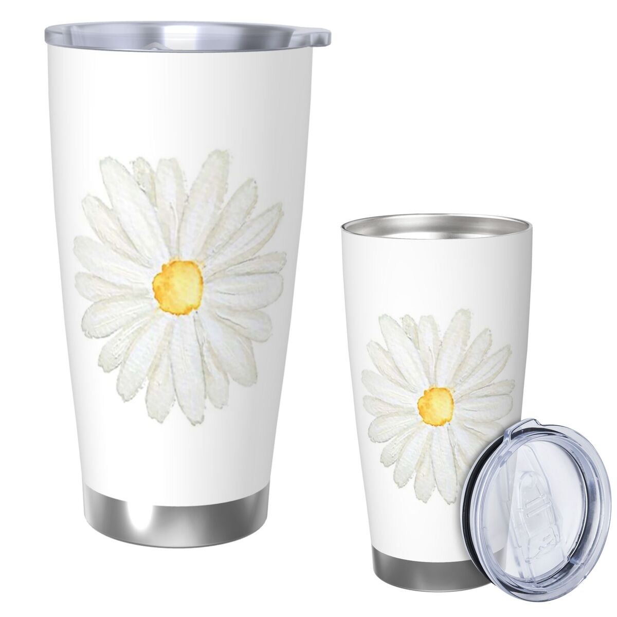 Hand Painted One Little White  - Tumbler 20Oz White ulasan dan harga
